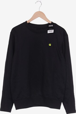 G-Star RAW Sweatshirt & Zip-Up Hoodie in M in Black: front