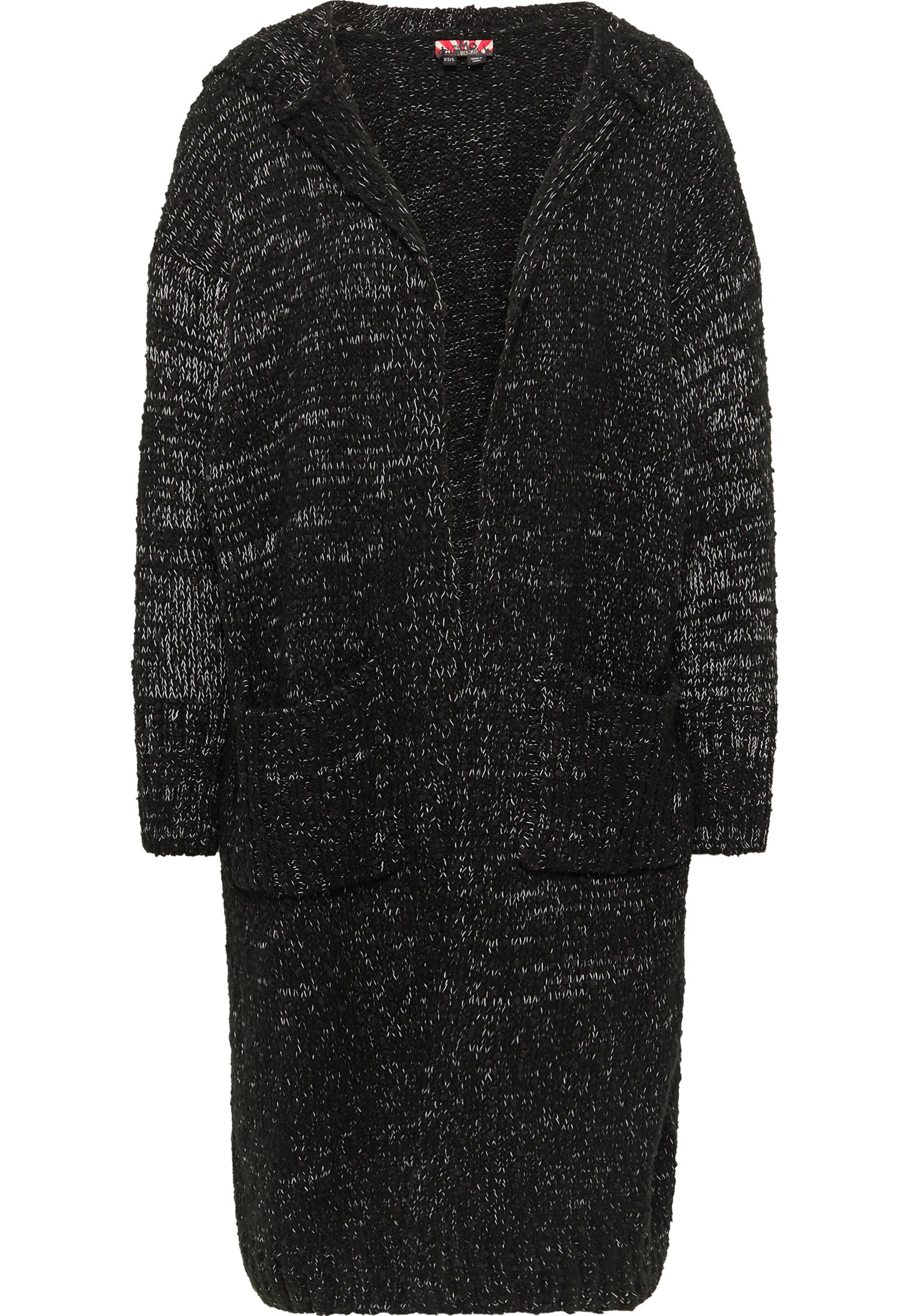 myMo ROCKS Kampsun, värv must: eest vaates