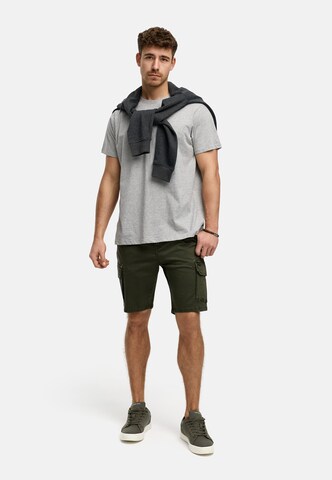 INDICODE JEANS Regular Cargo trousers 'Kews' in Green