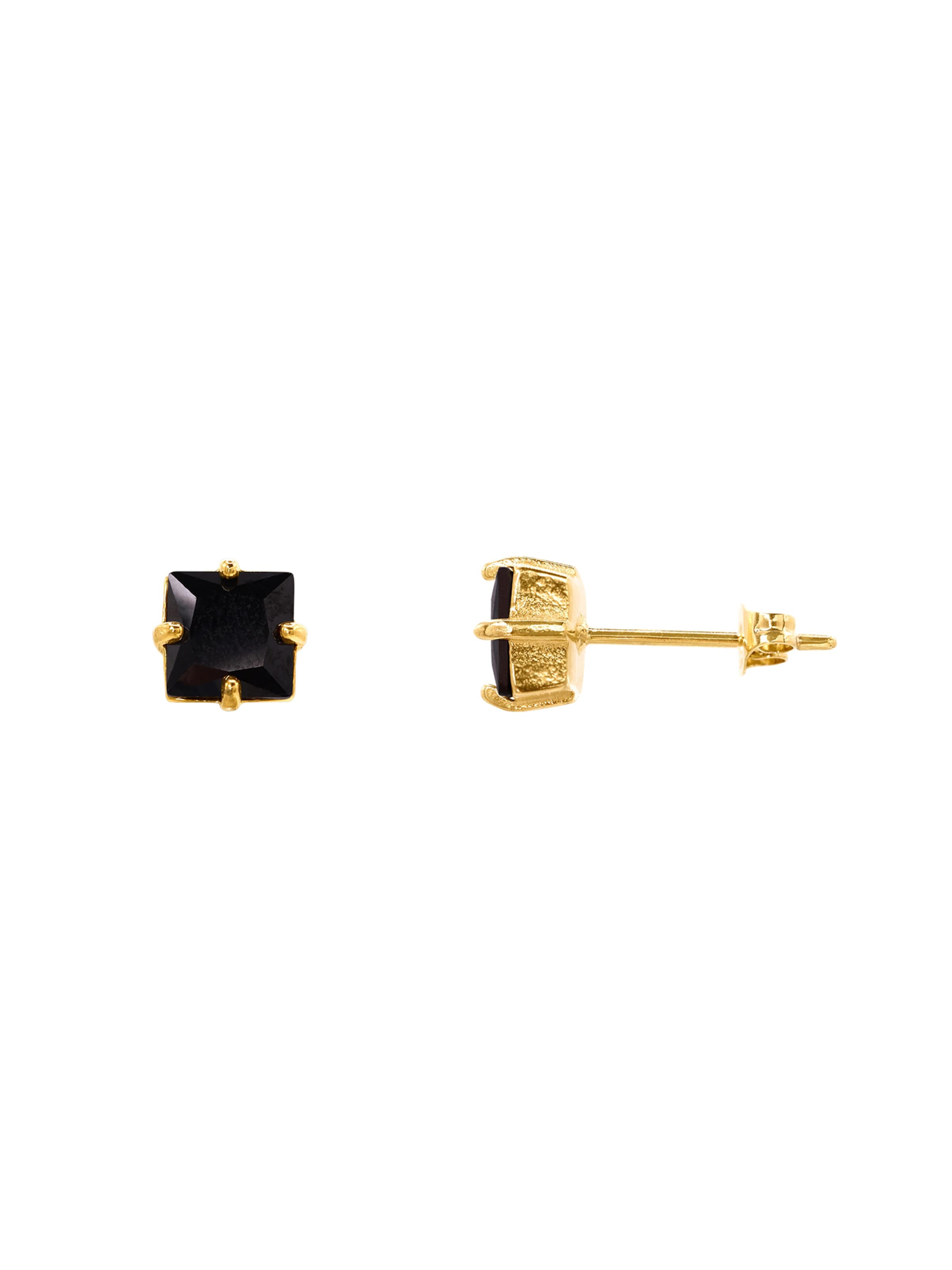 Heideman Earring 'Tiber' in Black: front