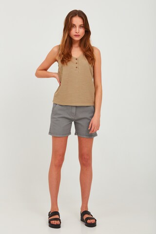 Oxmo Regular Shorts 'KATHY' in Grau