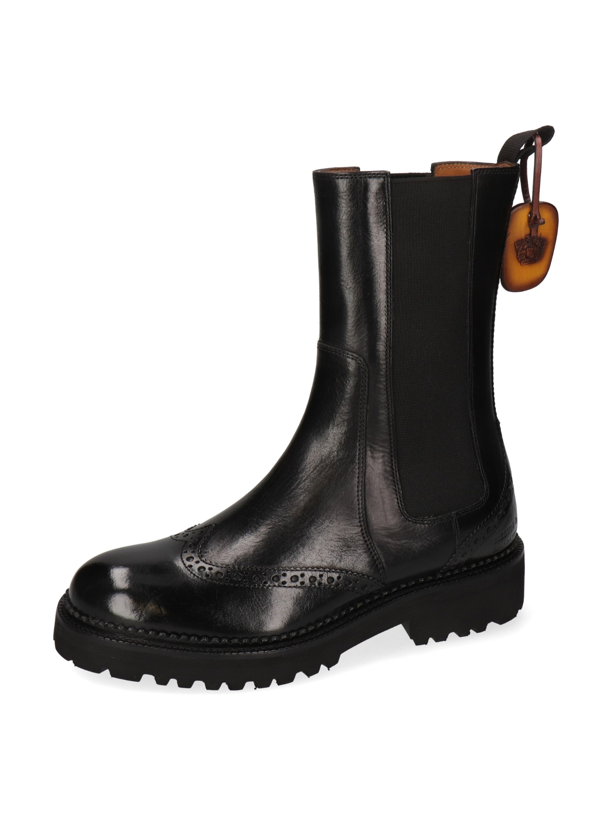 MELVIN & HAMILTON Boots 'Maria 3'‌‌‌‌‌‌‌‌‌‌ in Schwarz: Vorderseite