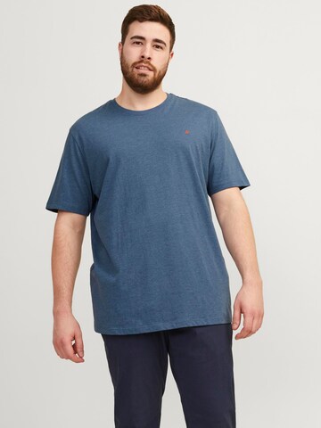 Jack & Jones Plus Shirt 'JJEPaulos' in Blue: front
