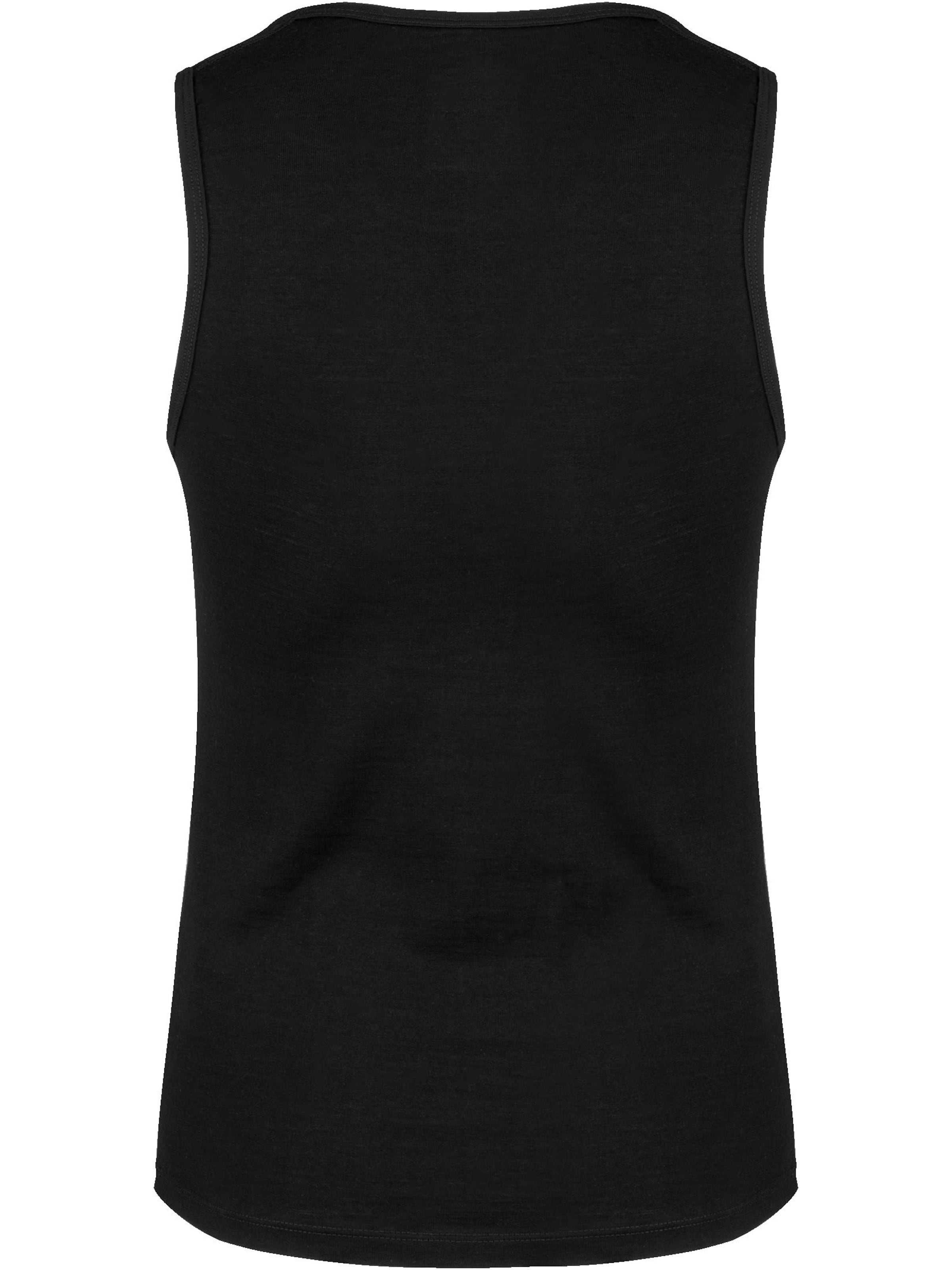 normani Unterhemd 'Alice Springs' in Schwarz