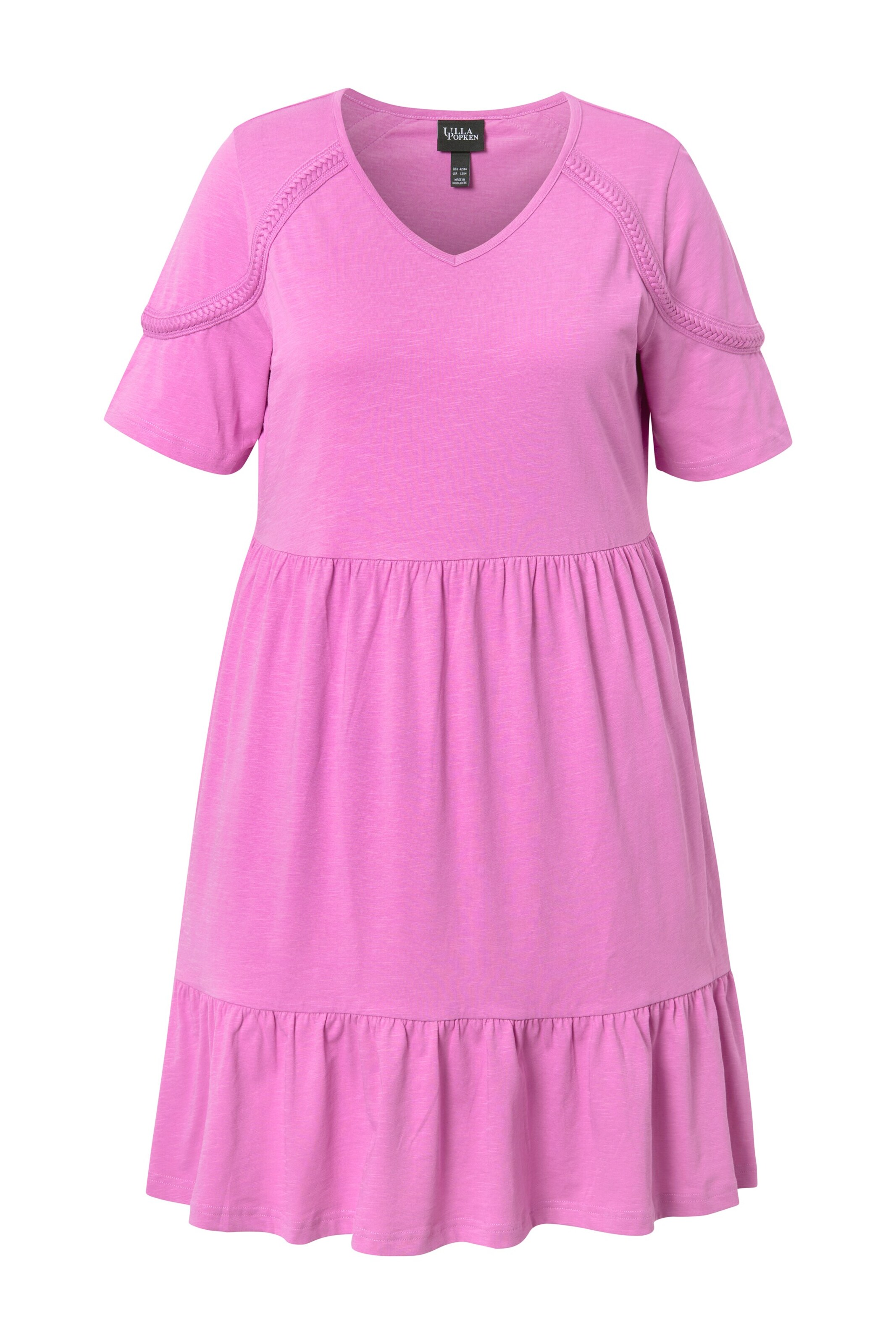 Ulla Popken Kleid in Pink: Vorderseite