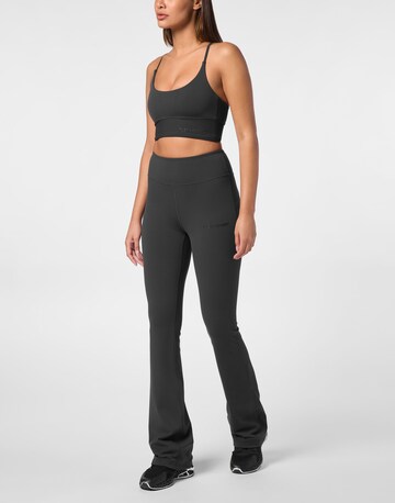 Flared Pantaloni sportivi di Plein Sport in nero