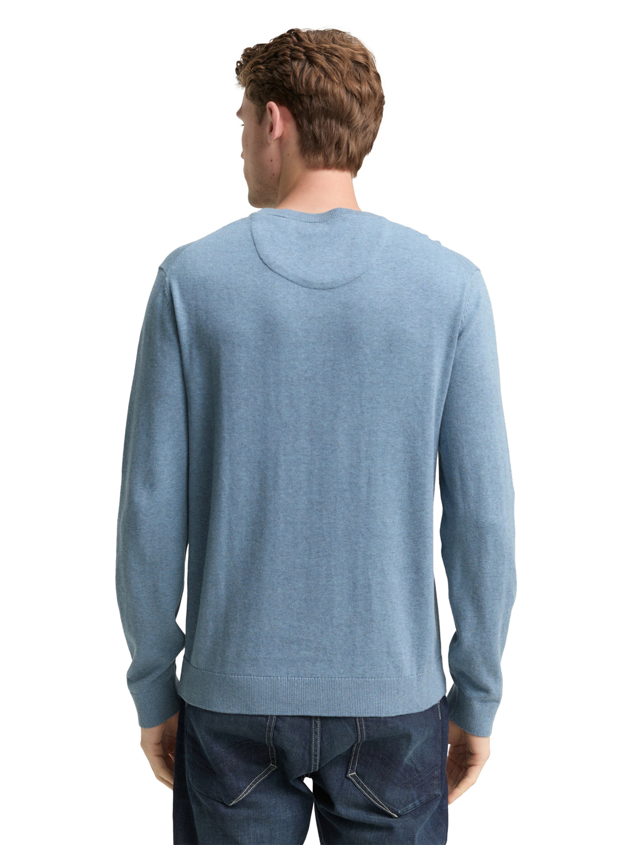 TOM TAILOR Pullover in Blau