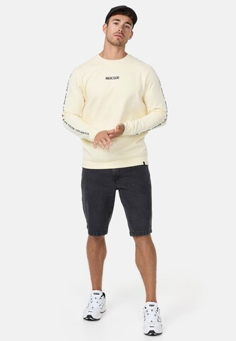 INDICODE JEANS Sweatshirt 'Korbin' in Beige