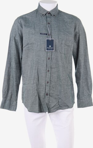 BASEFIELD Button Up Shirt in M in Green: front