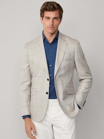 Hackett London Regular Fit Sakko in Beige: Vorderseite