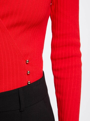 Morgan Sweater in Red