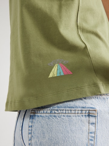 T-shirt 'SKULL SAUCER' VANS en vert