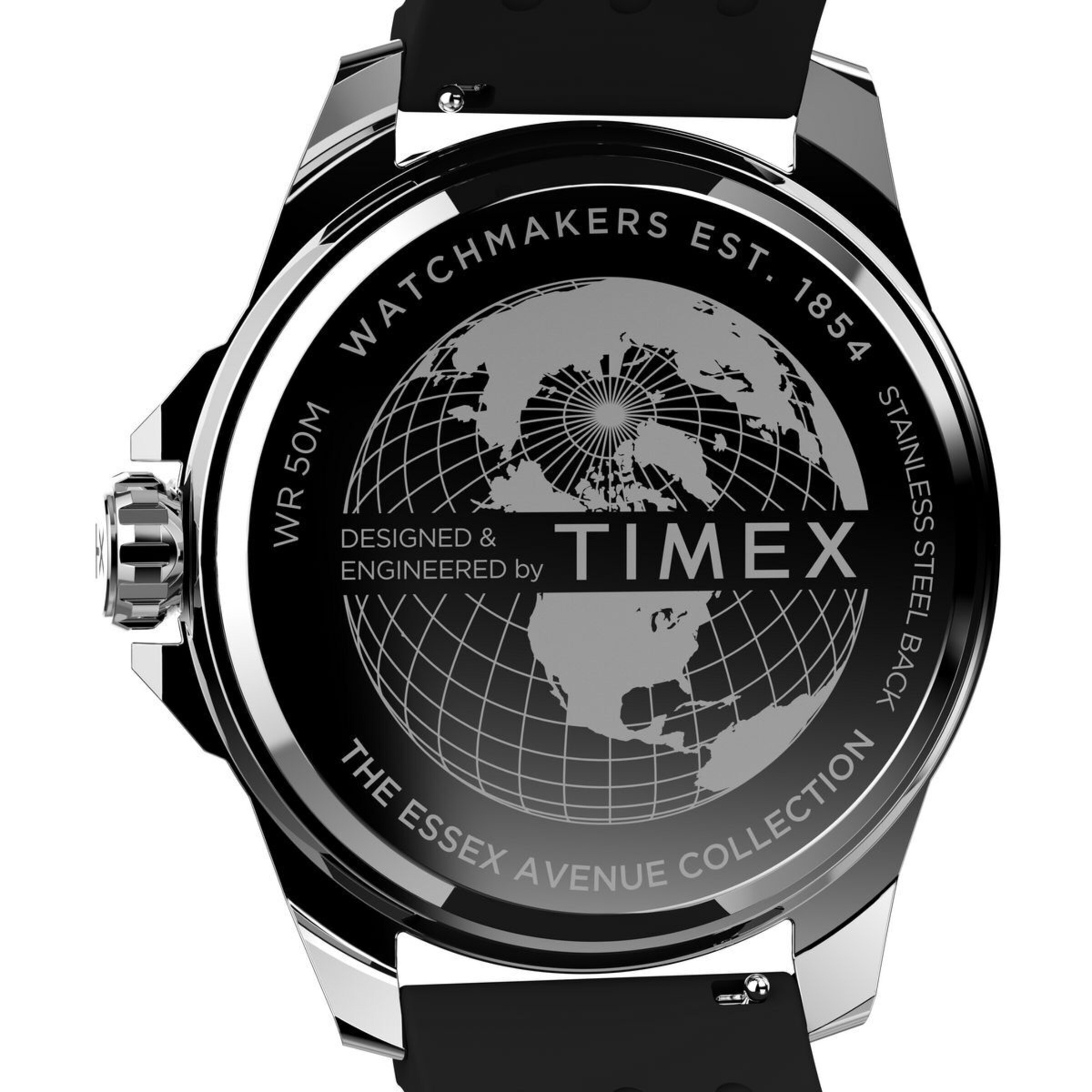 TIMEX Analogt ur 'Essex' i sort