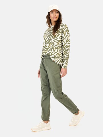 CAMEL ACTIVE Regular Casual Pants aus einem Baumwollmix in Grün