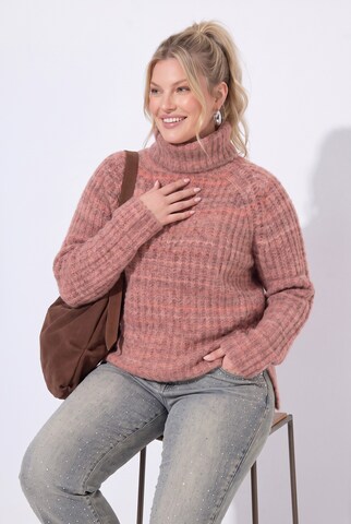 Ulla Popken Sweater in Pink
