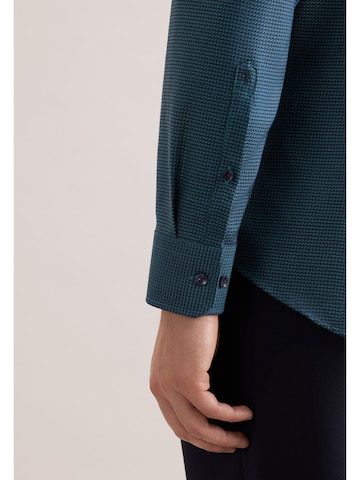 Coupe slim Chemise business SEIDENSTICKER en bleu