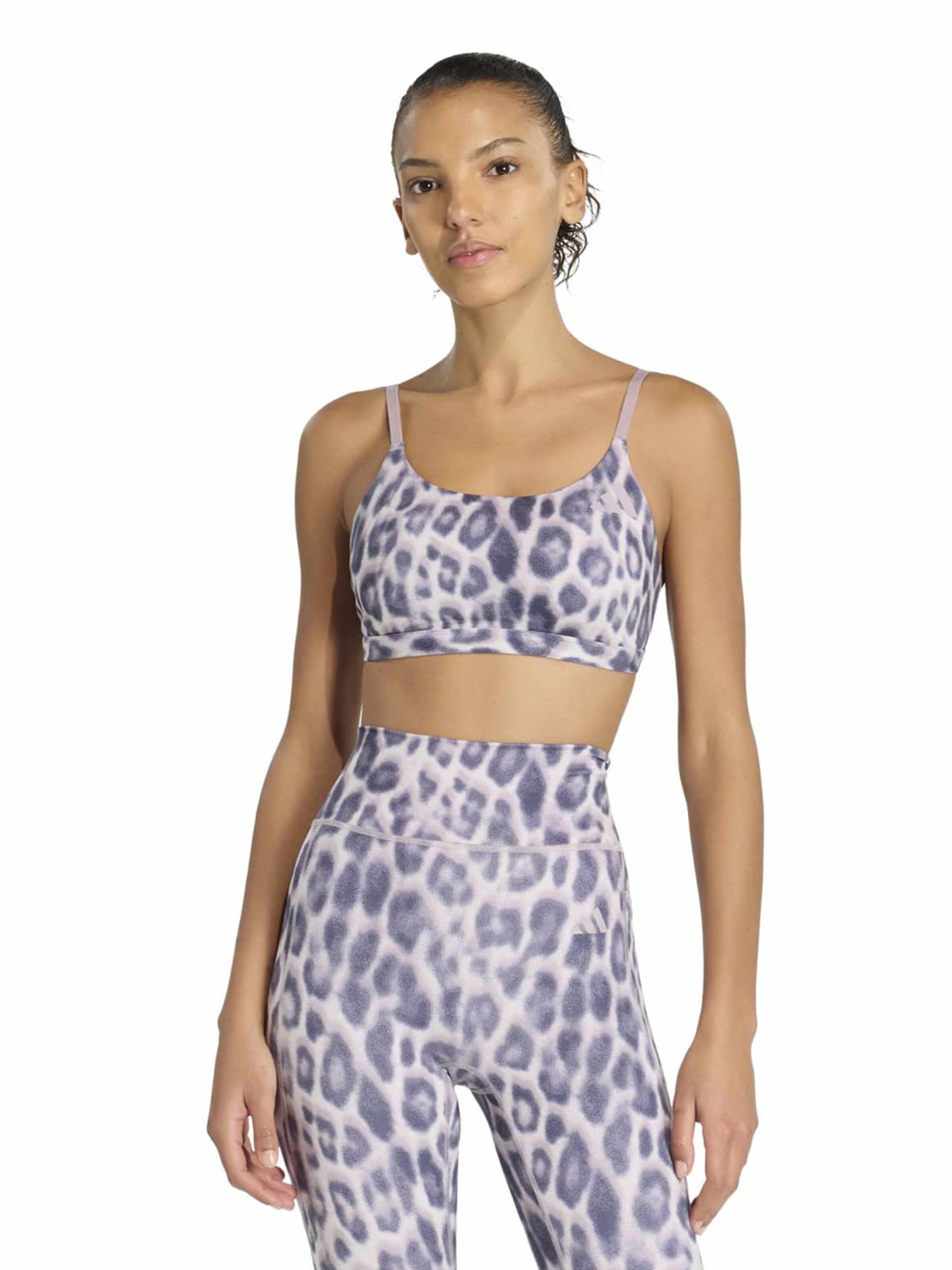 ADIDAS PERFORMANCEBustier Sportski grudnjak 'OPT' - ljubičasta boja: prednji dio