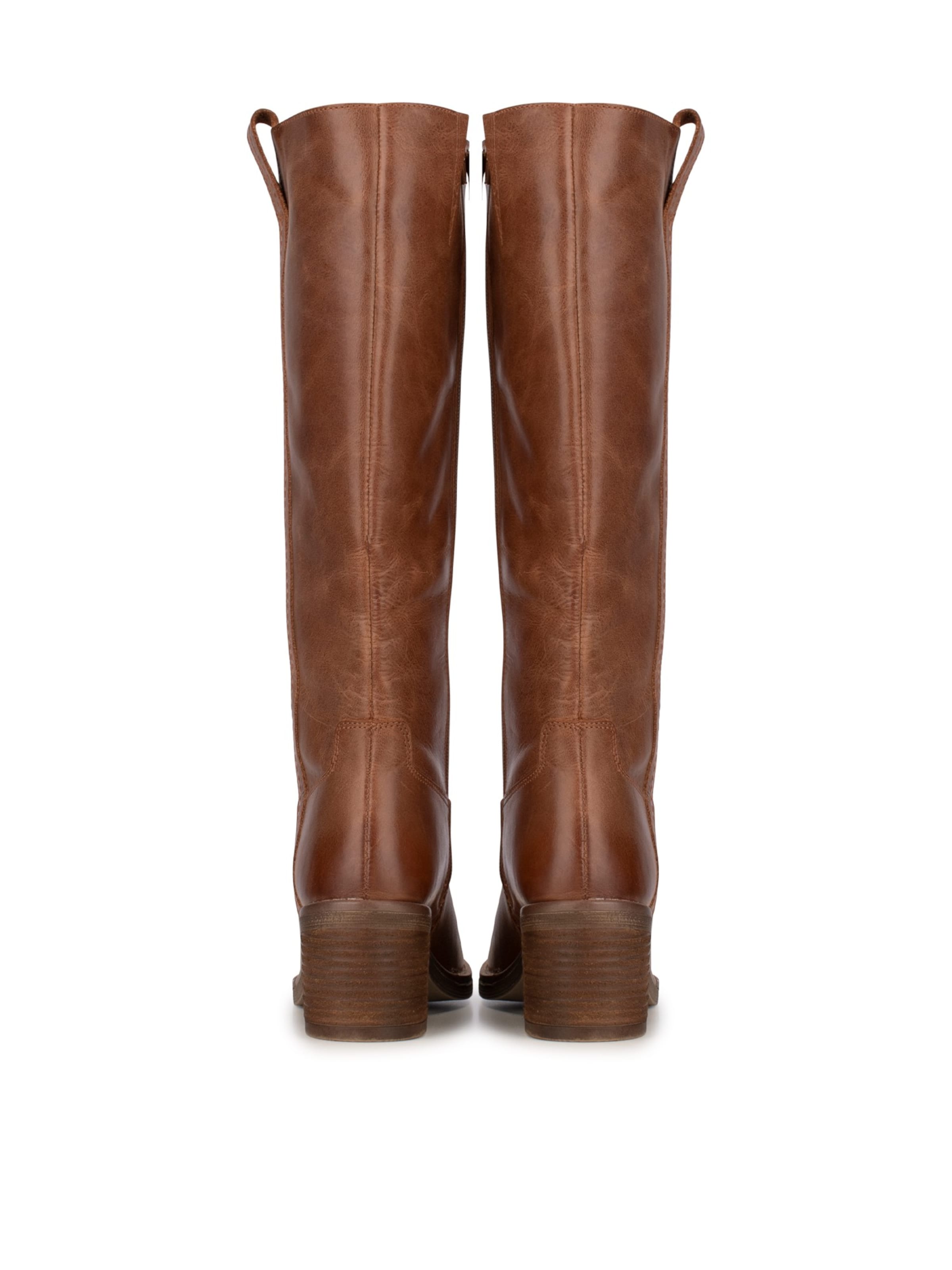 PS Poelman Stiefel 'LINA' in Braun