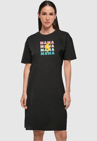 Merchcode Dress 'Mothers Day - Mama' in Black: front