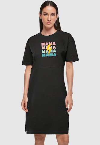 Merchcode Dress 'Mothers Day - Mama' in Black: front