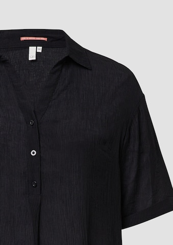 QS Blouse in Zwart