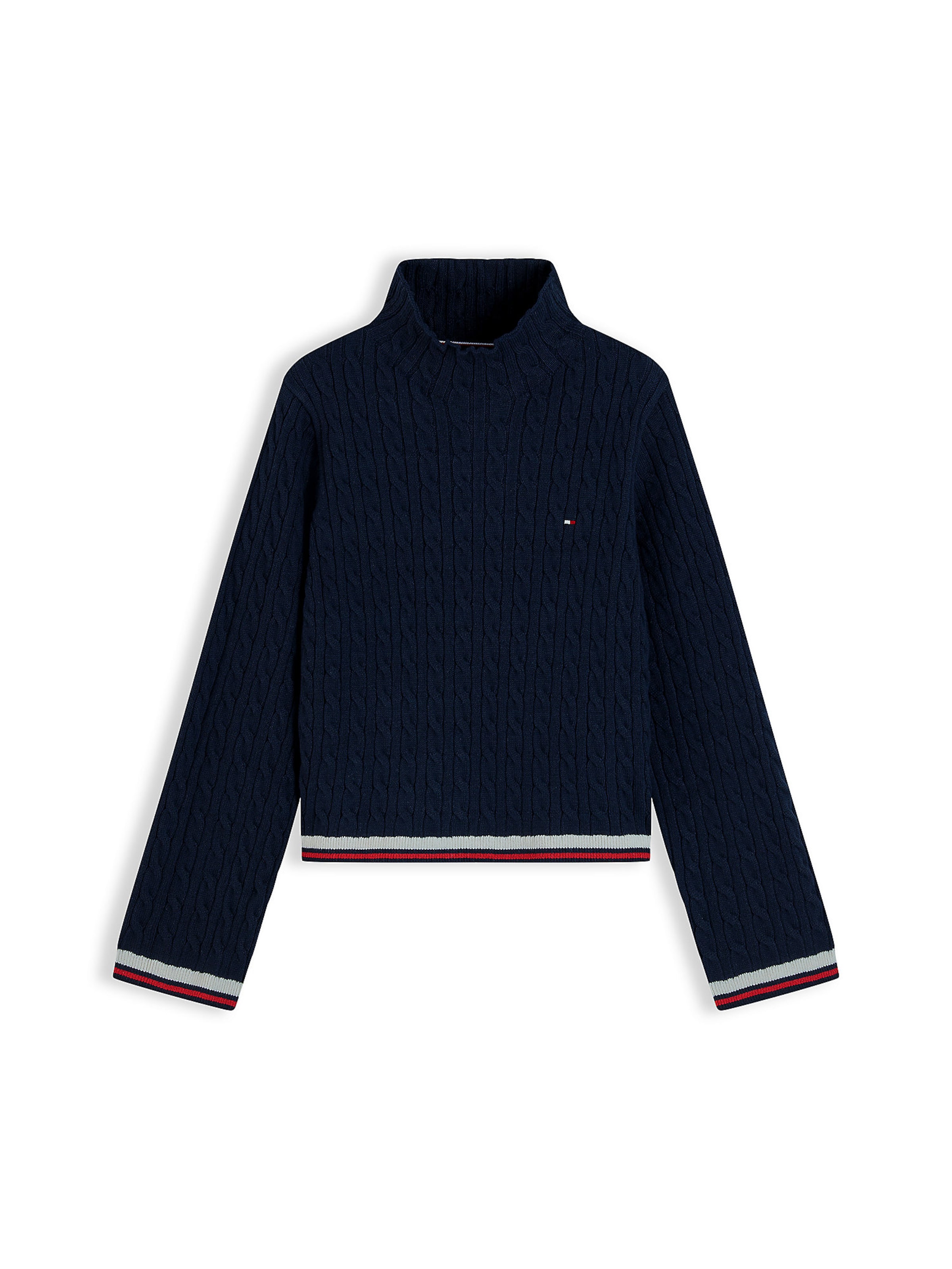 TOMMY HILFIGER Pullover in Blau: Vorderseite