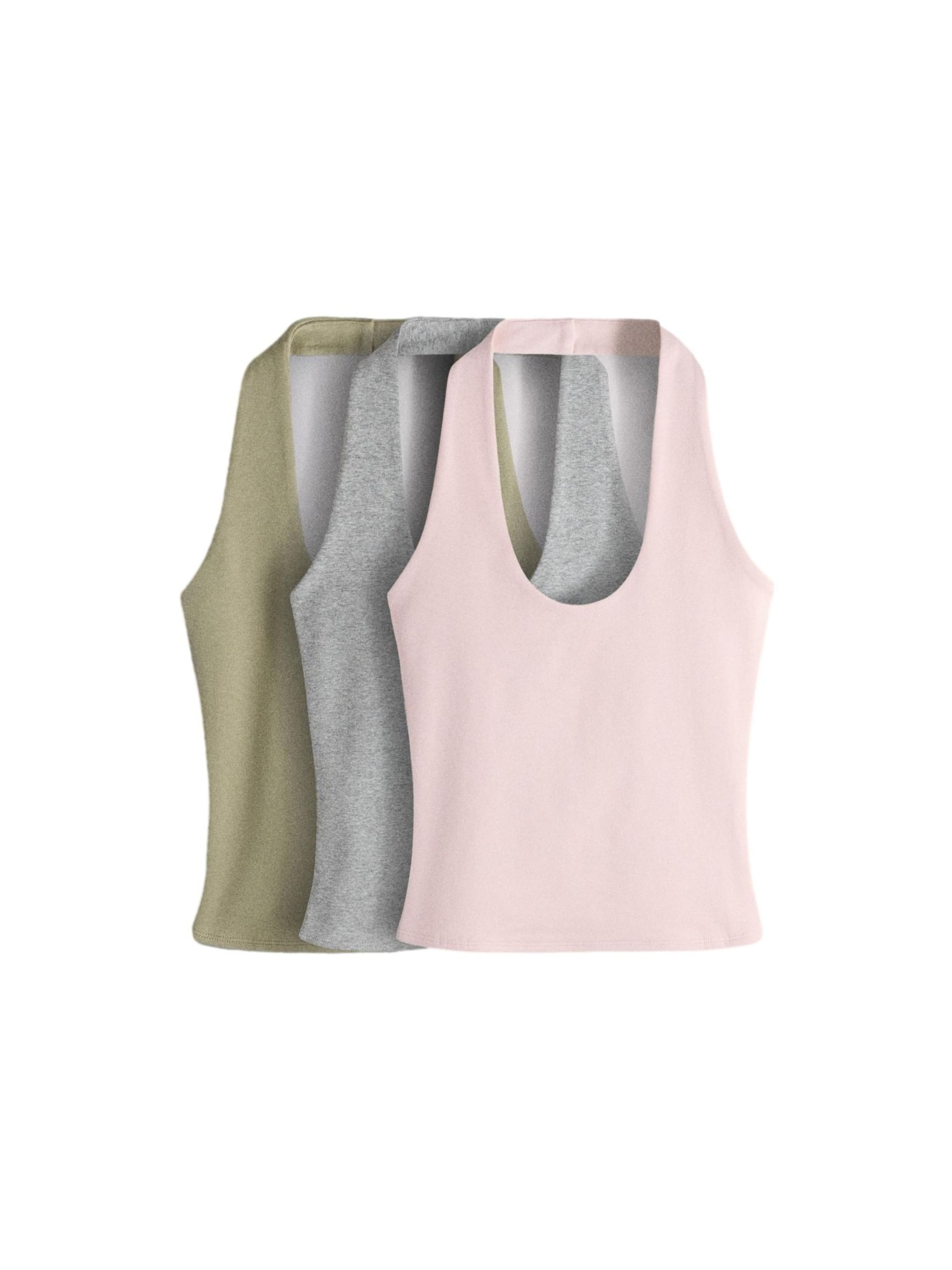 The Set Top in Grau: Vorderseite