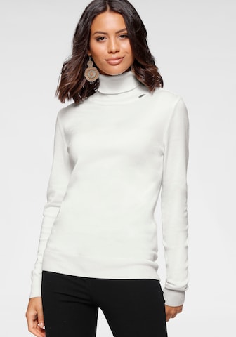 BRUNO BANANI Sweater in White: front