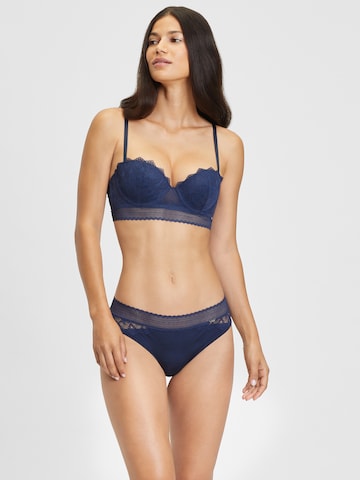 s.Oliver Balconette Bra in Blue