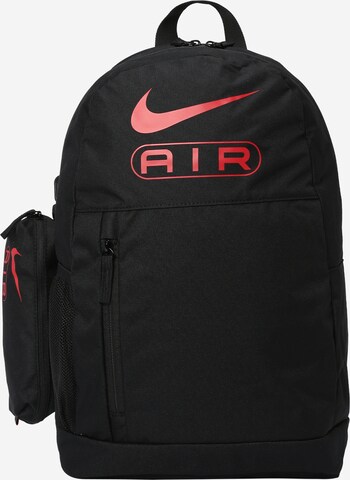 NIKE Sports backpack 'Elemental' in Black: front