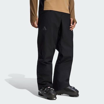 ADIDAS TERREX - Regular Calças outdoor em preto: frente