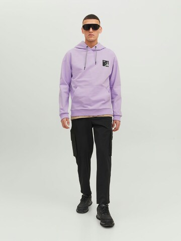 JACK & JONES Sweatshirt in Lila