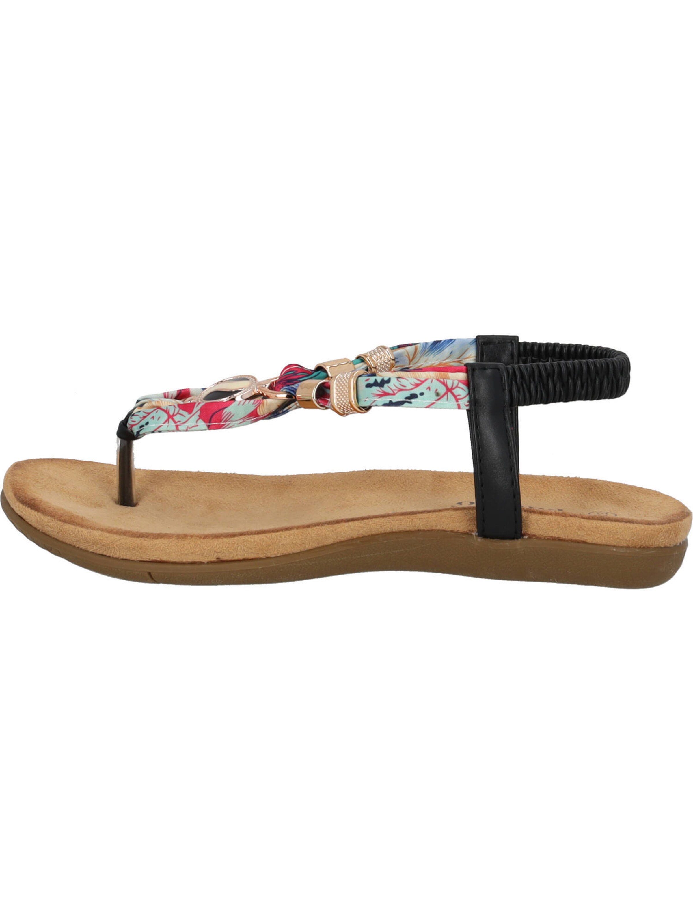 Palado Strap sandal 'Chriana' in Black: front