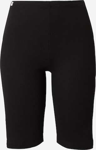 Esmé Studios - Skinny Leggings 'Blossom' em preto: frente