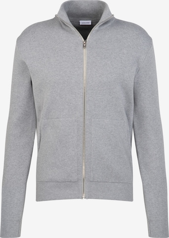 SEIDENSTICKER Knit cardigan in Grey: front