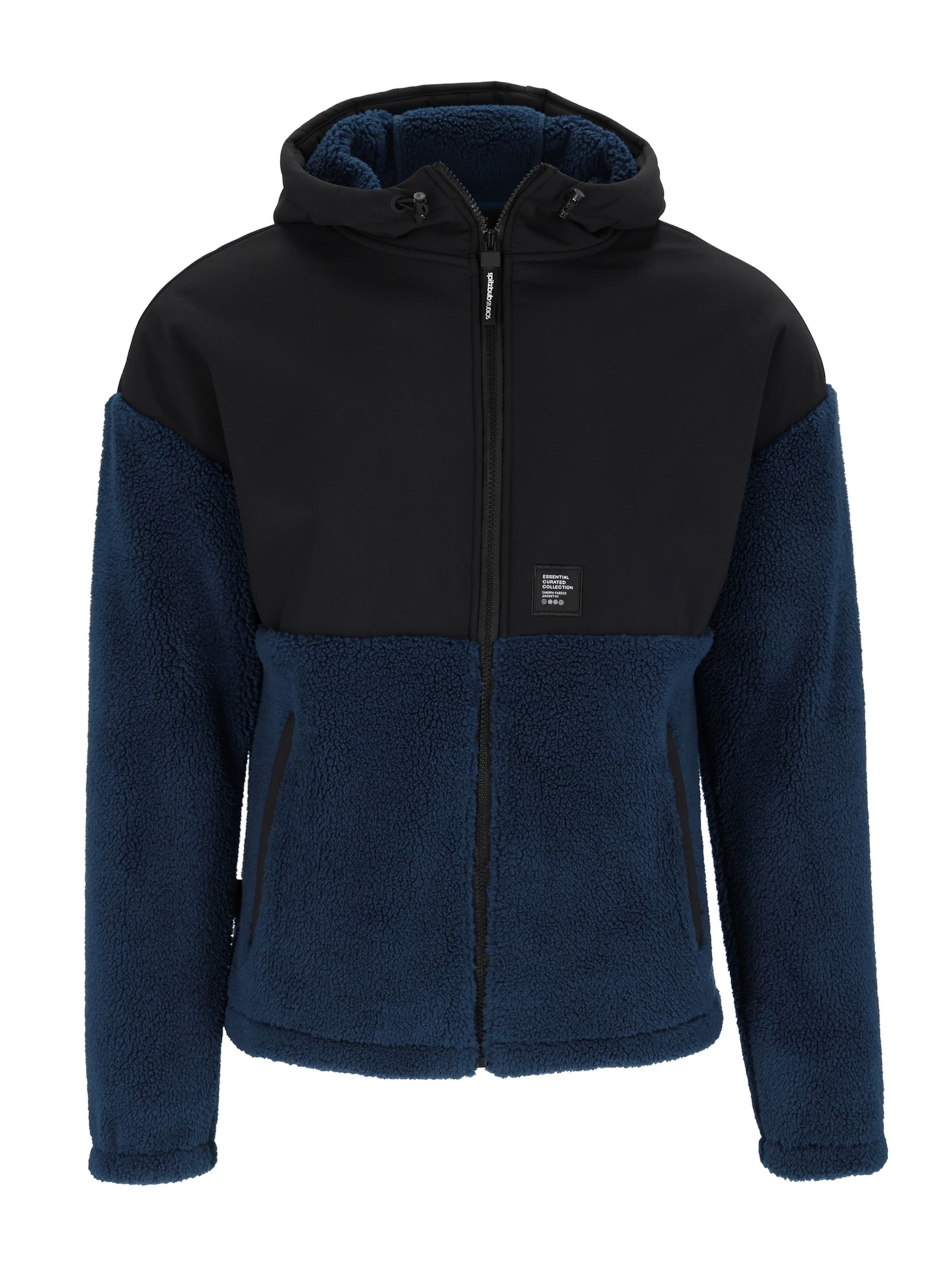 SPITZBUB Between-Season Jacket in Blue: front