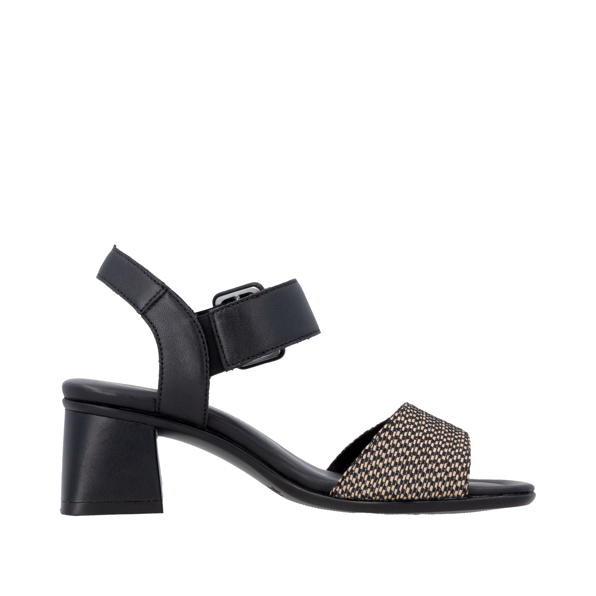 REMONTE Strap Sandals in Black
