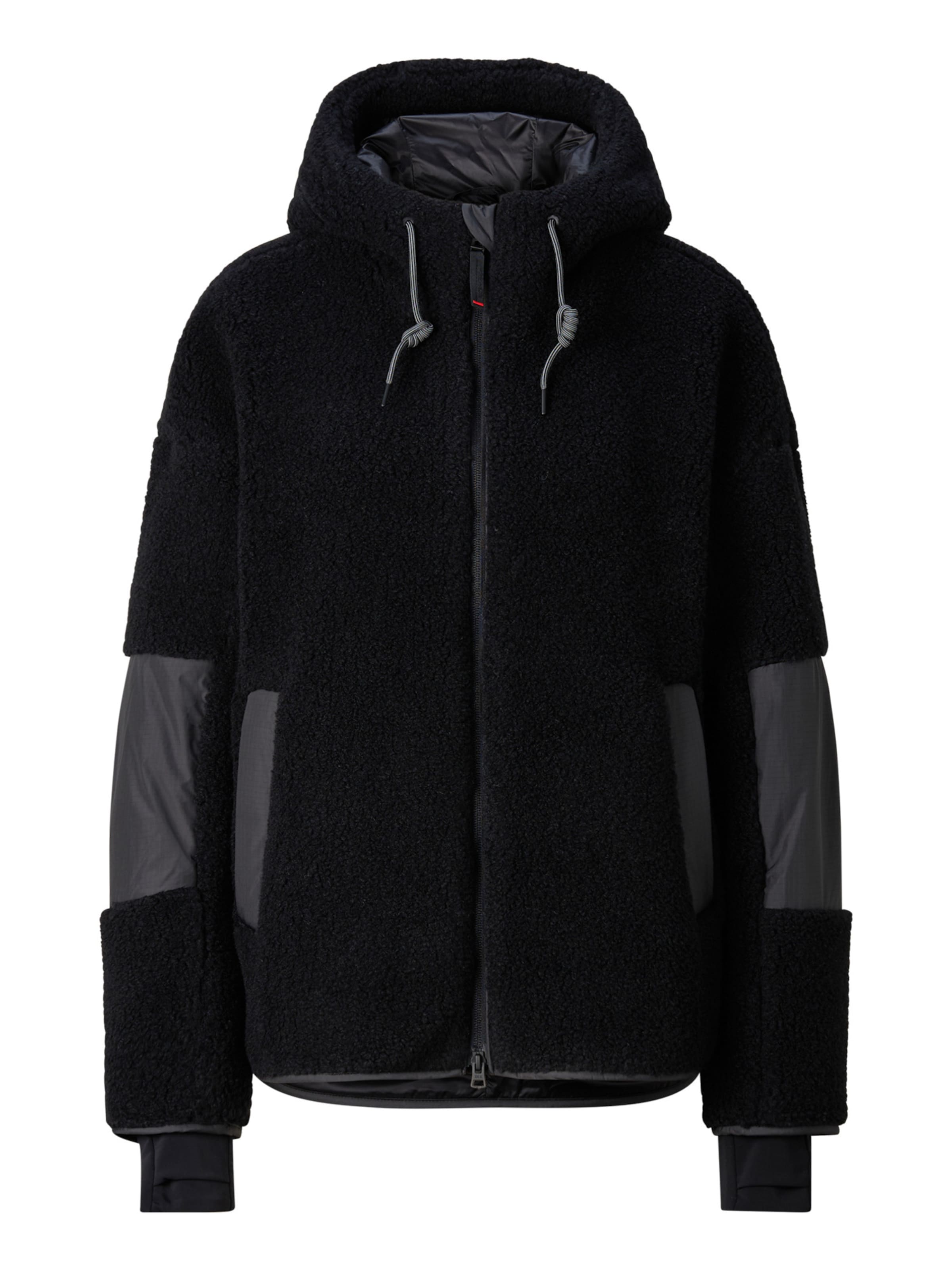 Bogner Fire + Ice Fleecejacke 'Naera  ' in Schwarz: Vorderseite