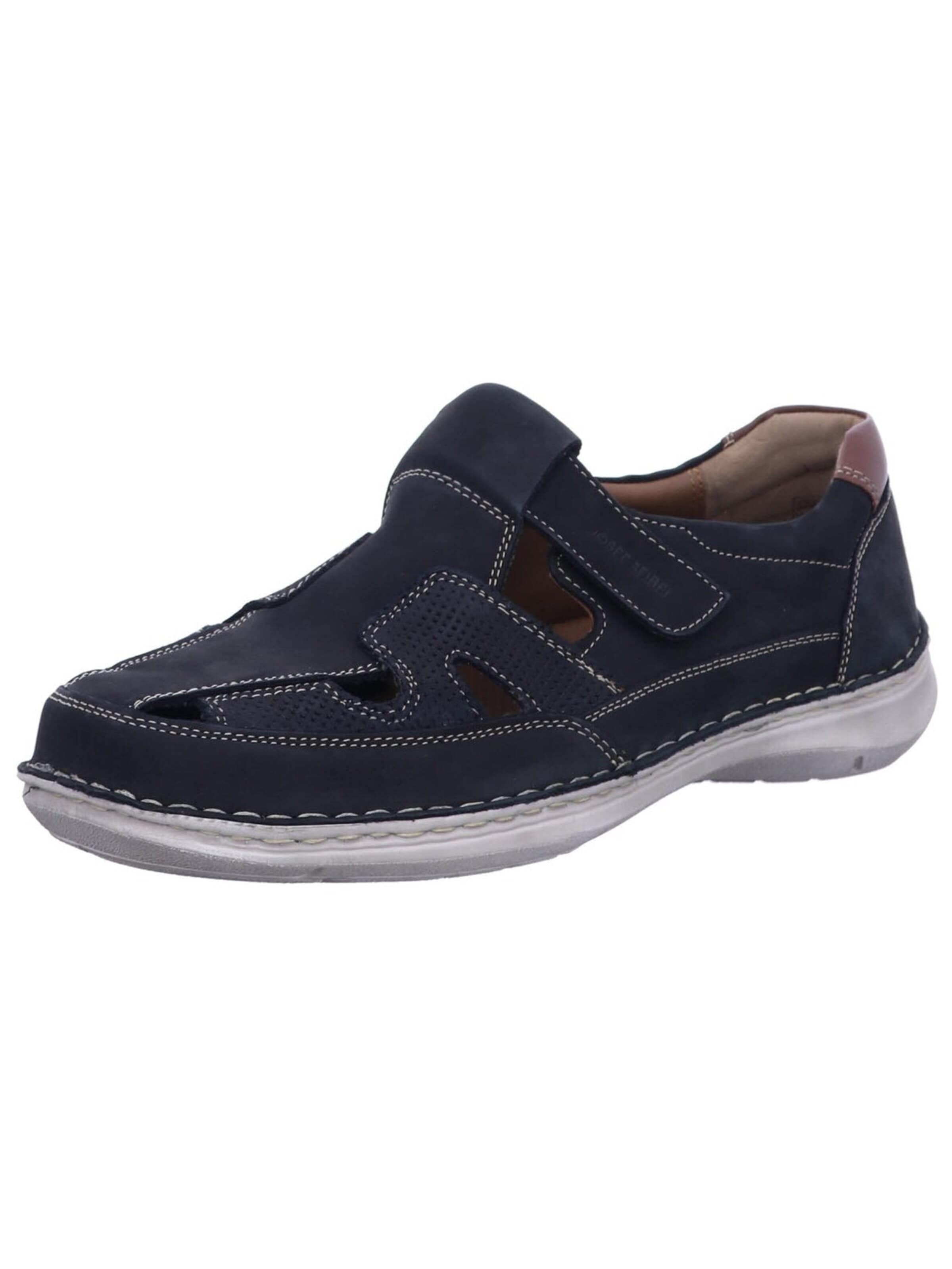 JOSEF SEIBEL Sandale 'Sandale Herren 44981518 505 Echtleder in blau'‌‌‌‌‌‌‌ in Blau: Vorderseite