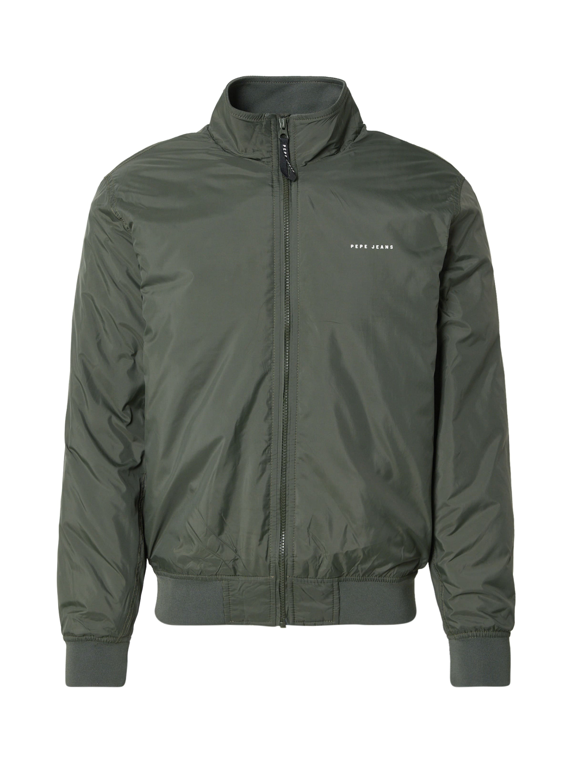 Pepe Jeans Between-Season Jacket in Green: front