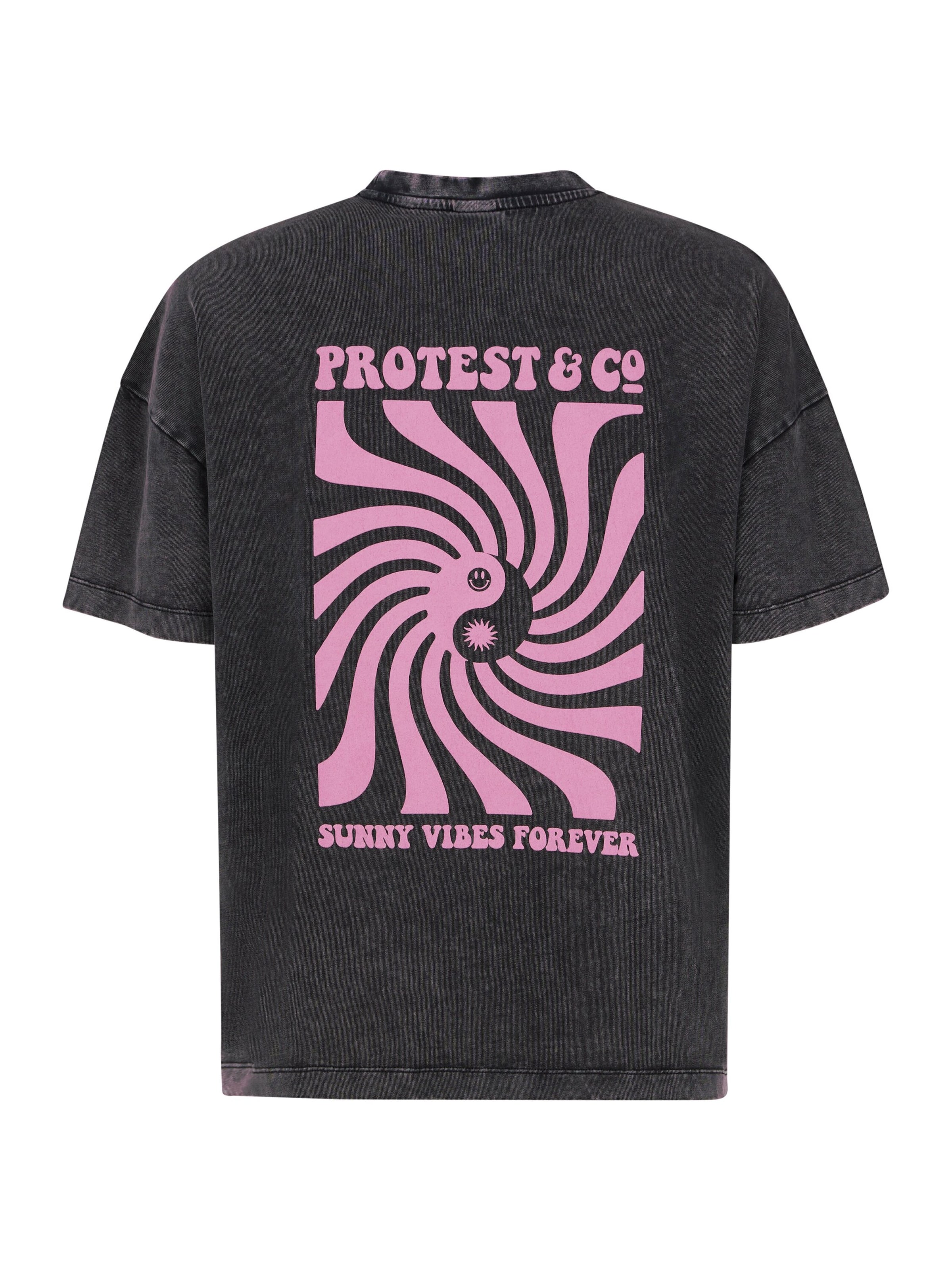 PROTEST Shirt 'PRTVIVAO' in Zwart