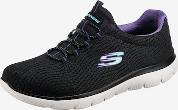 SKECHERS - Zapatillas sin cordones 'Summits Next Wave' en plata: frente
