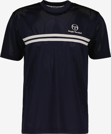 mėlyna Sergio Tacchini Sportiniai marškinėliai 'Giacomo': priekis