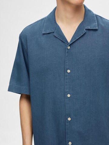 SELECTED HOMME Comfort Fit Košeľa - Modrá