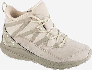 Boots 'Merrell Wildwood Mid Leather WP' MERRELL en gris : devant