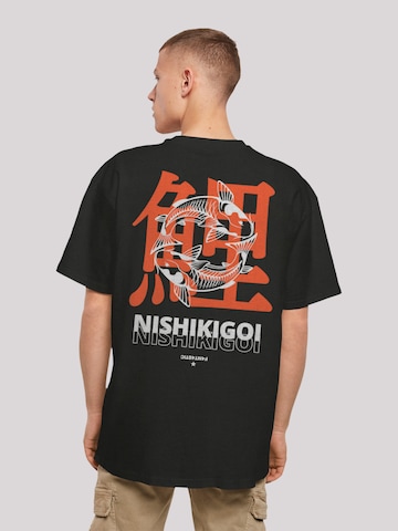 T-Shirt F4NT4STIC en noir : devant