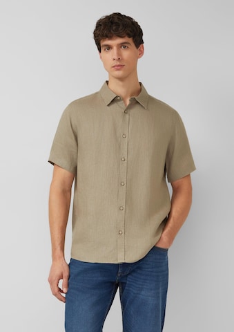 Coupe regular Chemise s.Oliver en vert : devant