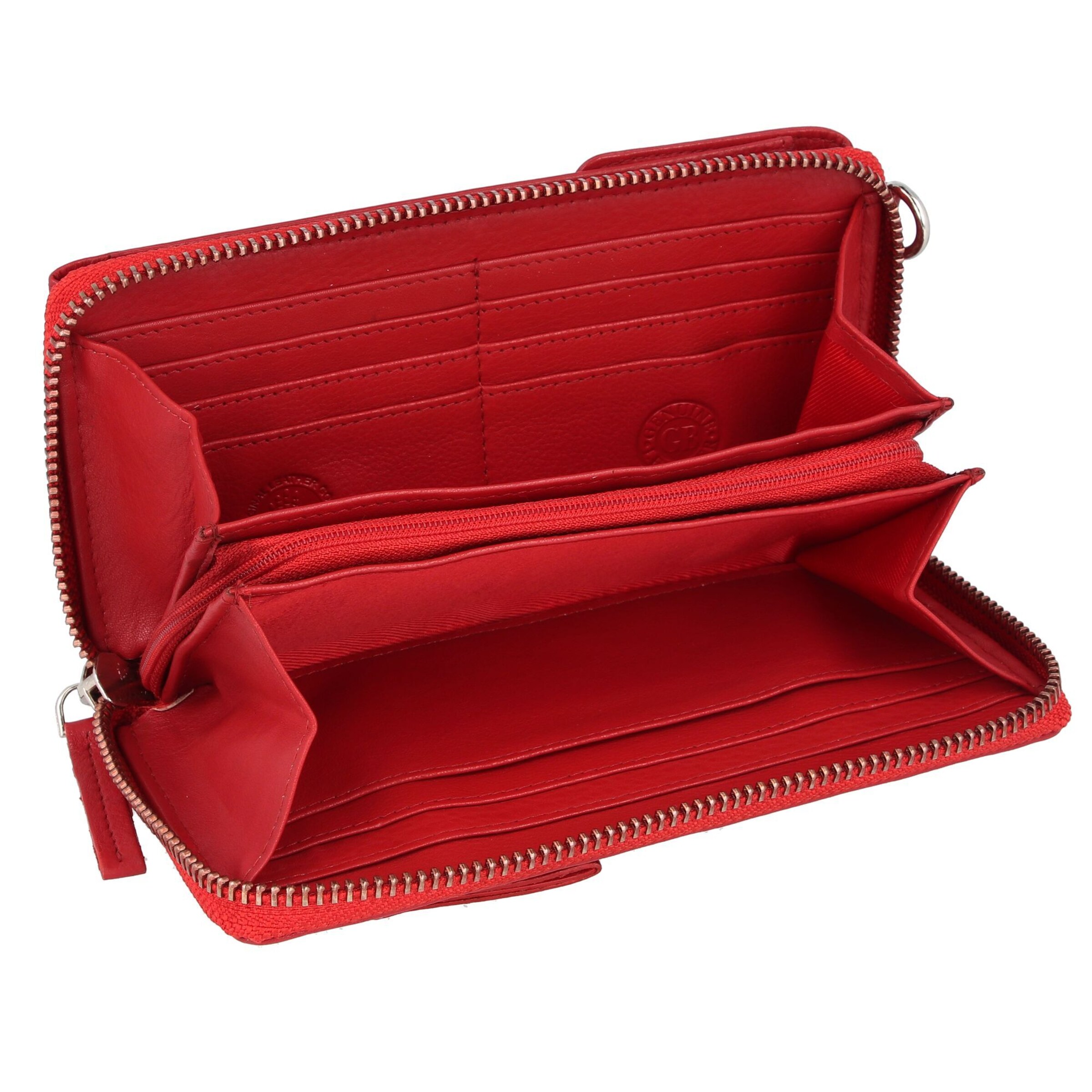 GREENBURRY Tasche 'Nappa' in Rot