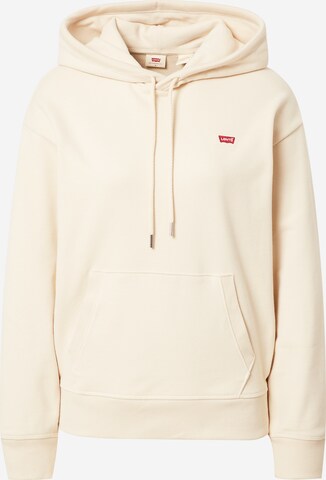 LEVI'S ® Sweatshirt 'Standard Hoodie' i beige: forside