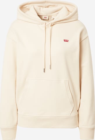 LEVI'S ® Sweatshirt 'Standard Hoodie' in Beige: front